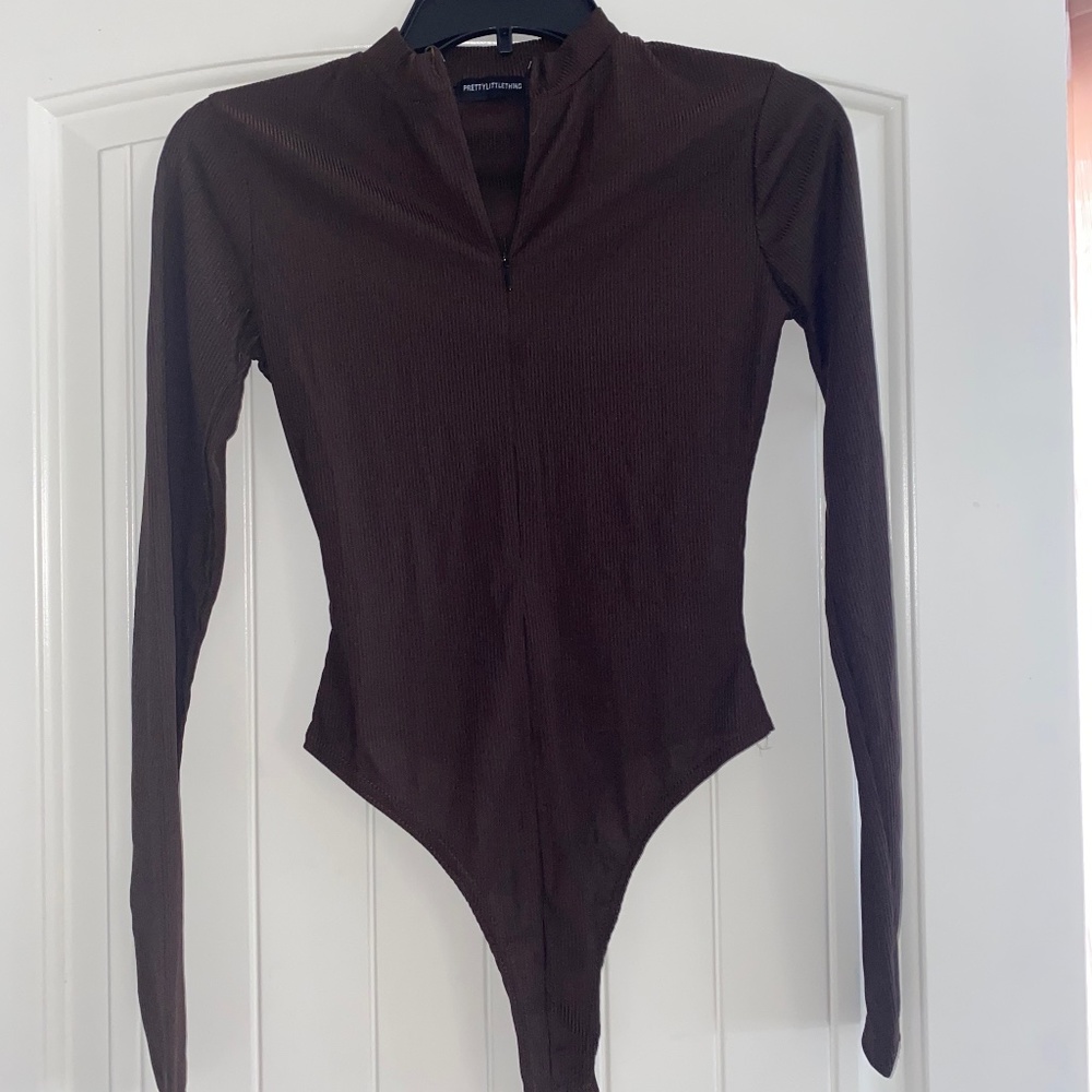 Medium PLT zip up bodysuit